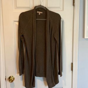 Brown cardigan